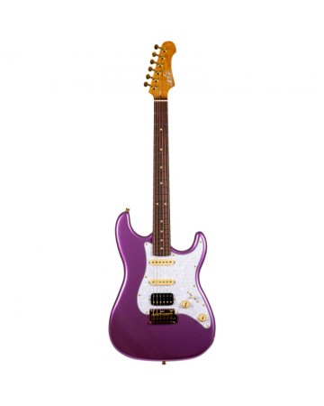 JET JS480-VIG GUITARRA ELÉCTRICA VIOLET, GOLD HARDWARE