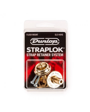 DUNLOP STRAPLOK FLUSH MOUNT BOTÓN CORREA  (PAR) - DORADO