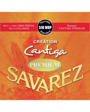 SAVAREZ CREATION CANTIGA ROJA CLÁSICA 510-MRP JUEGO CUERDAS CLASICA