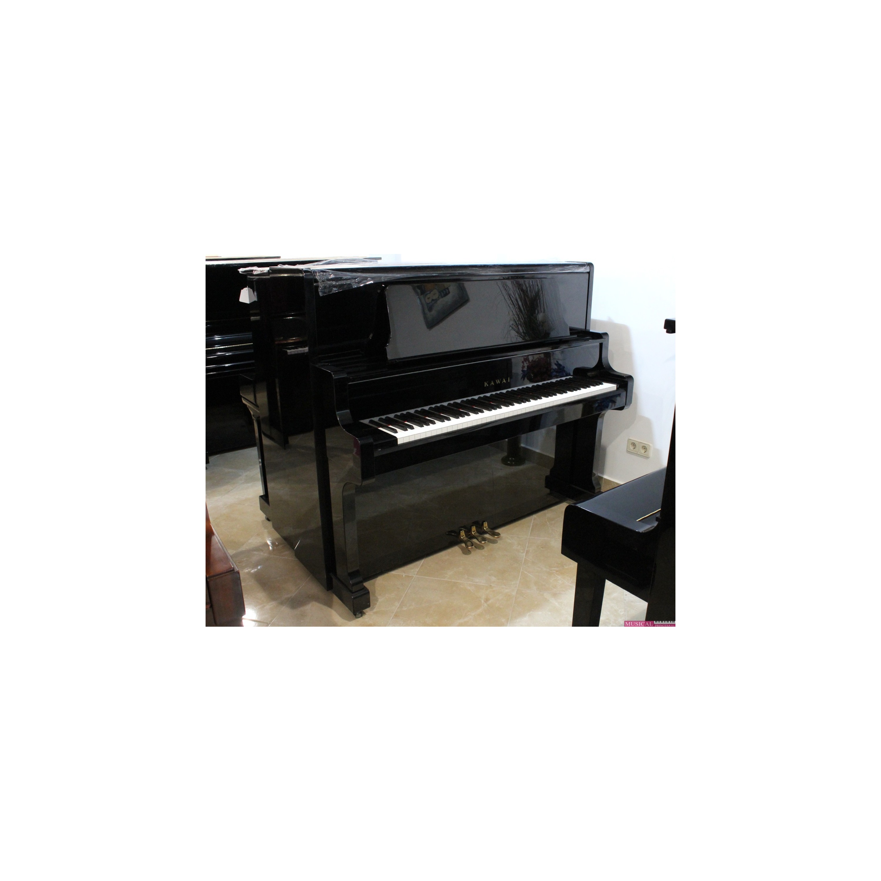 PIANO KAWAI US50 NEGRO POLEISTER USADO