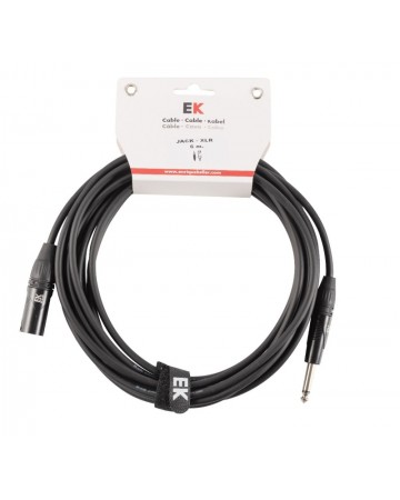 CABLE EK AUDIO JACK/XLR MACHO 6MM
