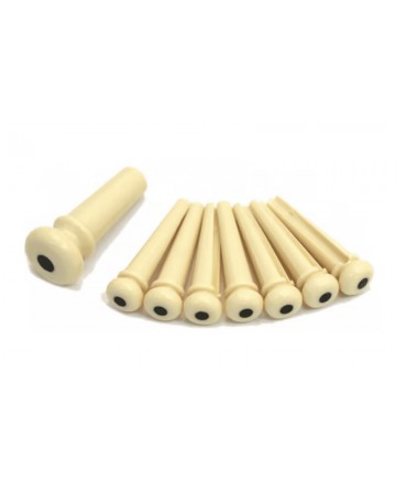 MARTIN & CO SET PIVOTES PUENTE - BLANCO / PUNTO NEGRO