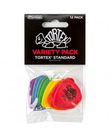 Bolsa 12 Púas Dunlop PVP-418 Variety Tortex Standard