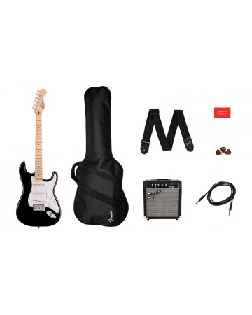 SQUIER SONIC STRATOCASTER PACK BLACK