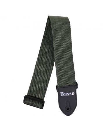 BASSO CORREA GUITARRA Y BAJO MILITAR 5CM