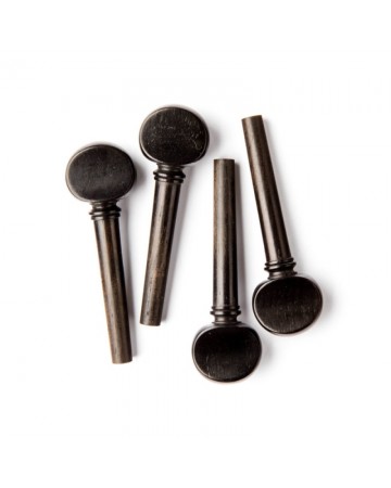 Dunlop Herco HE-921 Juego 4 Clavijas Violín 3/4