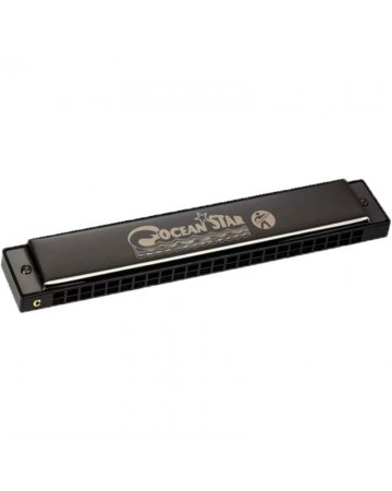 HOHNER OCEAN STAR BLACK 48V 2540/48 ARMONICA