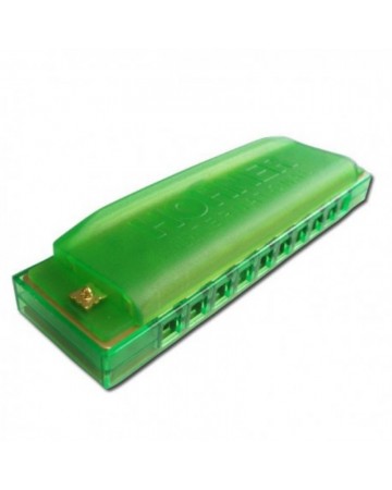Hohner Translucent Verde Hardcase 20V M5253 (C) Armónica