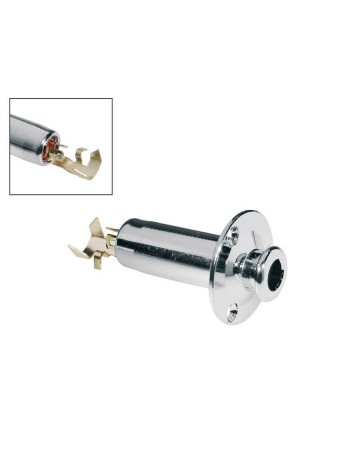 BOSTON JACK HEMBRA 6.3mm CONECTOR CROMADO