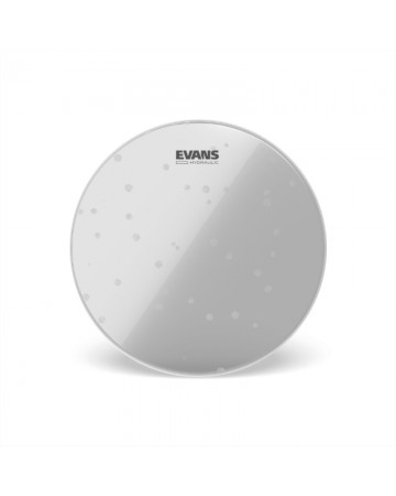 EVANS Parche hidráulico efecto vidrio (transparente) para tambor de 12 pulgadas (305 mm) Hydraulic