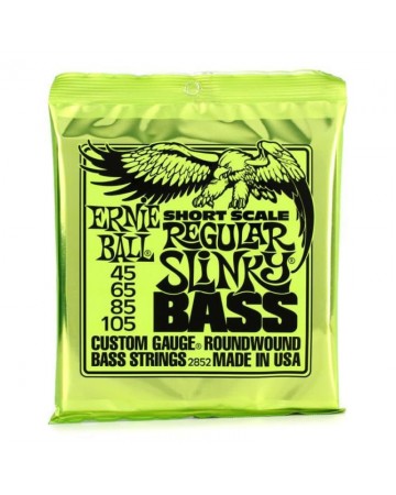 ERNIEBALL EB2852 Juego Bajo Eléctrico Slinky Short Scale Regular 45-105