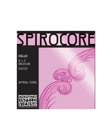 Thomastik-Infeld S3233 Cuerdas Cello Spirocore Alma en Espiral