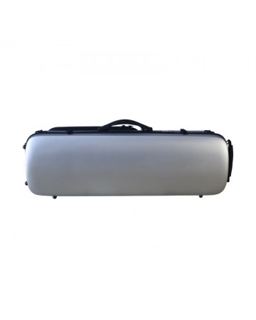 Artist Estuche Violín Dynamic Policarbonato Rectangular con Bolsa Partituras 4/4 Brushed Aluminum Aluminio Cepillado