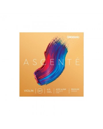 D'Addario Set de Cuerdas Violín Ascenté A310 Bola Medium 1/2
