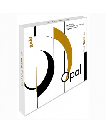 For-Tune Juego de Cuerdas Violín Opal Gold Bola 4/4 Medium 4/4