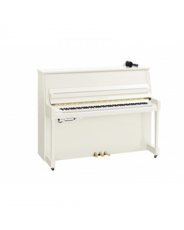 YAMAHA B20SC3 PWH Piano Silent SC3, altura 116 cm, Blanco pulido