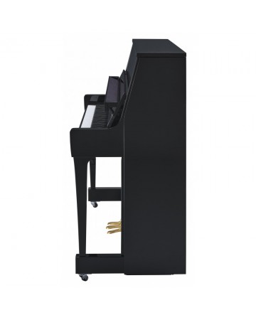 YAMAHA B20 PE Piano vertical acústico, altura 116 cm, Negro pulido