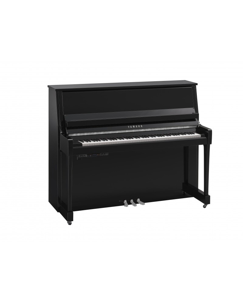YAMAHA B30TC3 PEC Piano TransAcoustic TC3, altura 121 cm, Negro pulido cromado