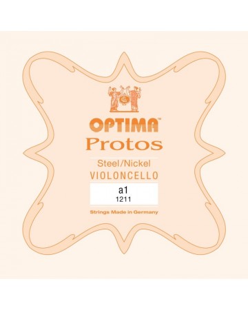 Optima Cuerda Cello Protos 1211 1ª la Medium 3/4