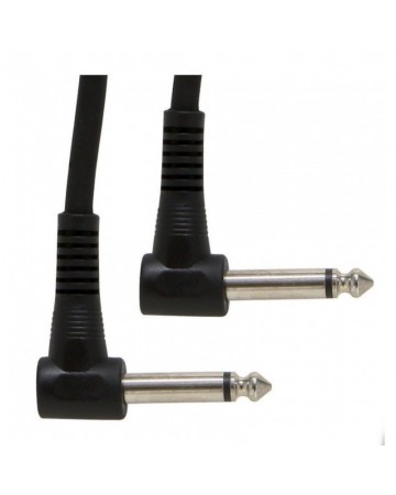 GEWA Cables Patch Basic Line 6 0,1m Jack Mono Curvado 6,3 mm - Jack Mono Curvado 6,3 mm