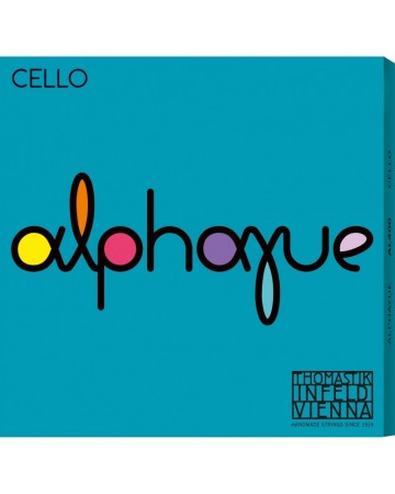THOMASTIK AL400 4/4 Juego de Cuerdas para Cello Alphayue