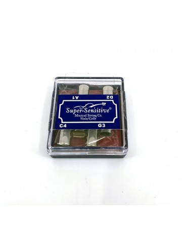 Super-Sensitive Diapasón para Viola/Cello Pitch Pipe 9242 4 Notas