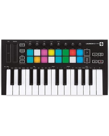 LAUNCHKEY MINI MK3 CONTROLADOR NOVLKMIN3
