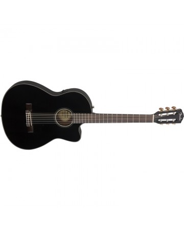 Fender CN-140SCE Nylon, BLK...