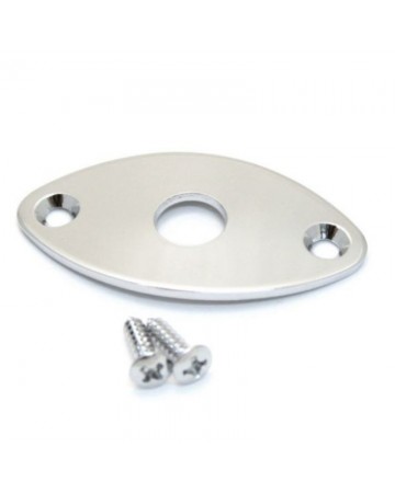 Placa Entrada Jack GOTOH Cromada JCB-2-C