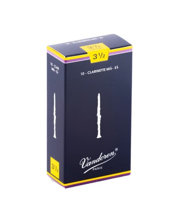 Vandoren CR1135 Caña Tradicional para Clarinete Requinto en Mi 3 1/2