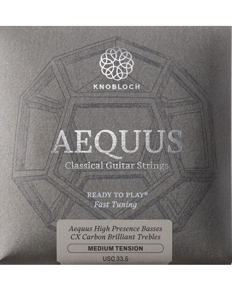 Aequus Silver Enchanced CX Carbon Full Set Medium Tension 33.5
