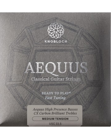 Aequus Silver Enchanced CX Carbon Full Set Medium Tension 33.5