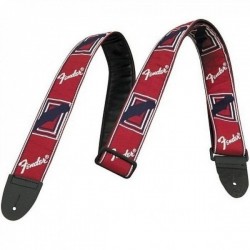 CORREA FENDER LOGO ROJO,...