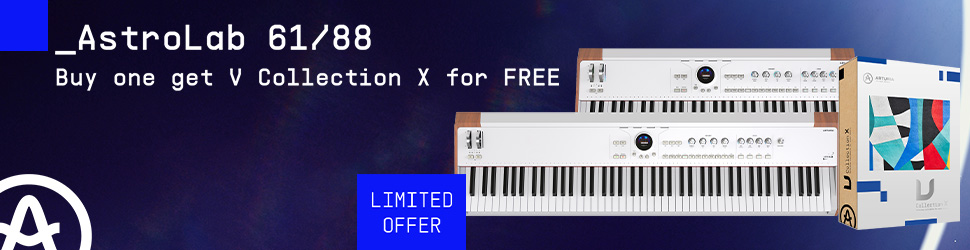 Arturia AstroLab Banner